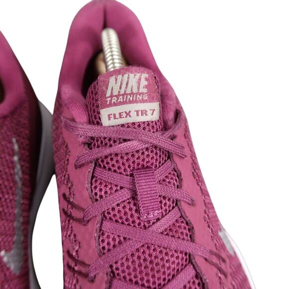 Nike Shoes Womens 8.5 Athletic Trainer Flex TR 7 Running Active Purple Comfort - Picture 5 of 15